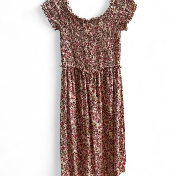 Art Class Girl's Floral hi low skort -size XL 14/16 flutter sleeve - Picture 2 of 5